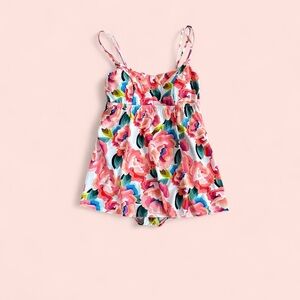 Vibrant Floral Women's Swim Camisole